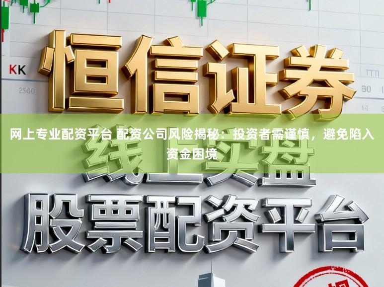 网上专业配资平台 配资公司风险揭秘:投资者需谨慎,避免陷入资金困境