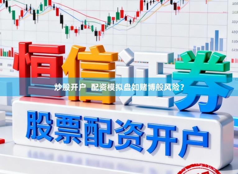 炒股开户  配资模拟盘如赌博般风险？